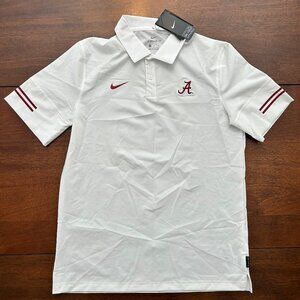 Men’s Nike Dri-Fit Alabama Crimson Tide Polo (white)